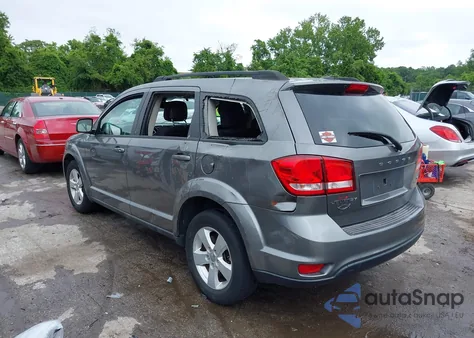 2012 Dodge Journey Sxt из США, поврежденный, VIN 3C4PDCBB6CT392170